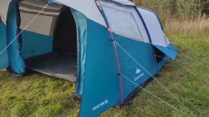 Полный обзор палатки Quechua Arpenaz Family 5.2