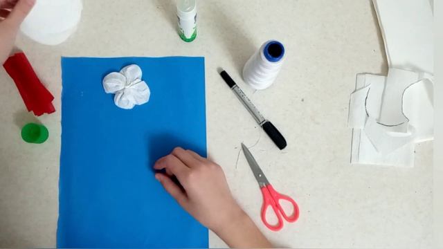 снеговик из салфетки⛄. Napkin snowman.⛄ смотреть онлайн