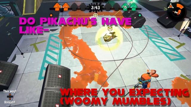 Fun Times With Woomys! | Painting a Happy Little Hedgie & Pikachu! | Drawing Mini-Game | Splatoon 2 смотреть онлайн