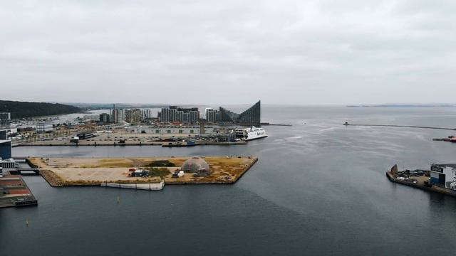 Welcome to my city | Aarhus Denmark | Drone Footage смотреть онлайн