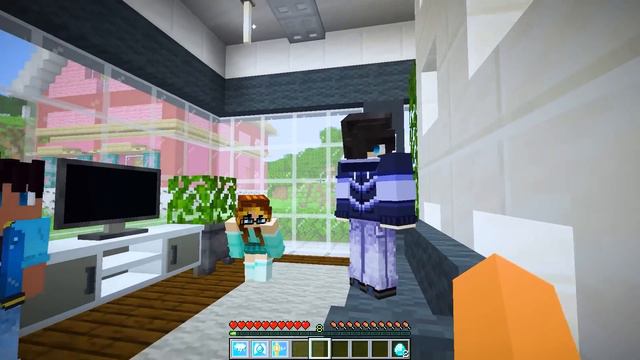 Playing as a DIAMOND GODDESS in Minecraft! смотреть онлайн