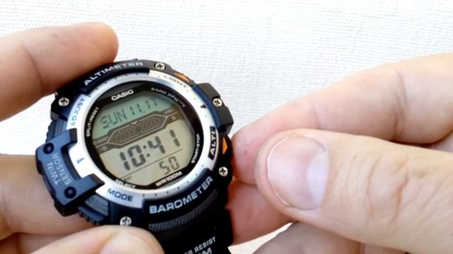 CASIO SGW-300H САМЫЙ НЕДОРОГОЙ PRO TREK. ОБЗОР, ФУНКЦИОНАЛ,НАСТРОЙКА смотреть онлайн