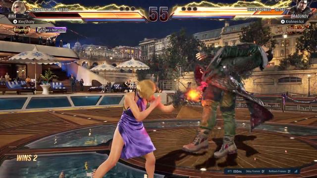 Tekken 8 Nina Vs Dragunov Agressive Ft5