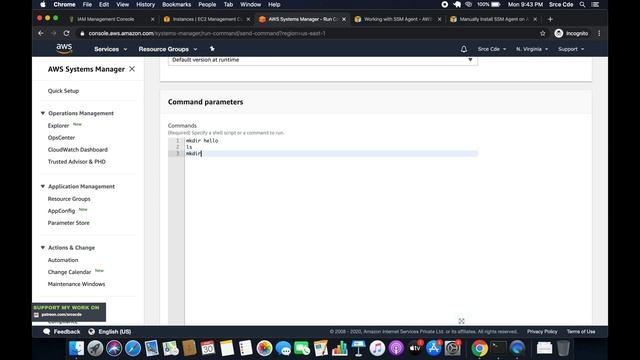 How to run commands remotely on EC2 using Systems Manager смотреть онлайн