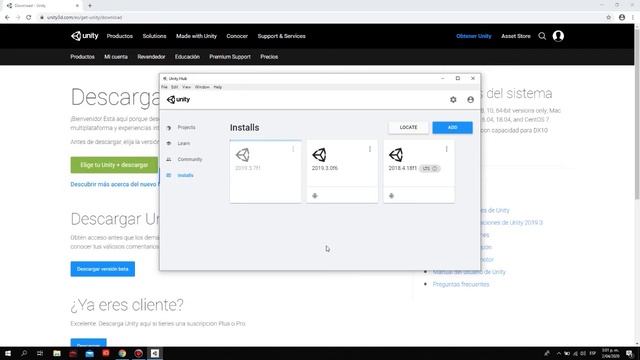 Instalando Unity 3D смотреть онлайн