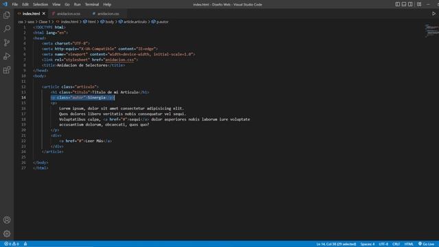 ✅ Curso de SASS desde CERO - Anidación de Selectores #6 смотреть онлайн
