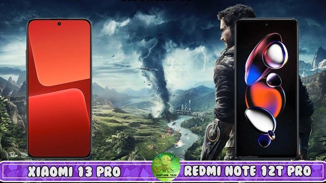 Xiaomi 13 Pro vs Xiaomi Redmi Note 12T Pro смотреть онлайн