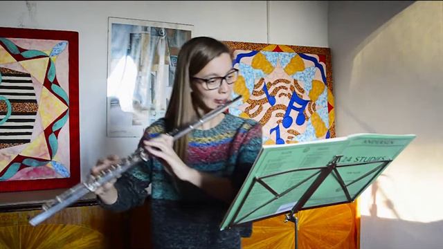 J. Andersen, Studio No.3, Op.15 - Anna Ratti, flute смотреть онлайн
