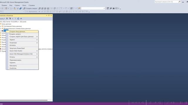 Урок 6 Экспорт и импорт базы данных в MS SQL Server смотреть онлайн