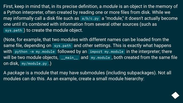 What's the difference between a Python module and a Python package? смотреть онлайн