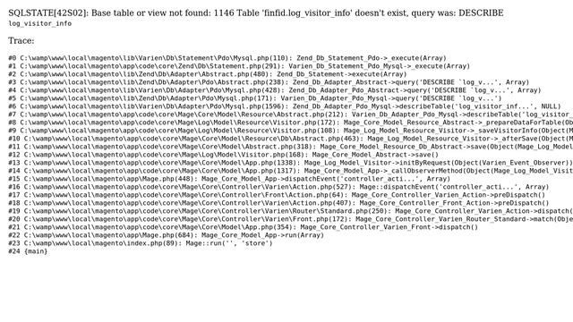 I moved magento folders from ftp.When I open store on my wamp localhost, it gives the error... смотреть онлайн