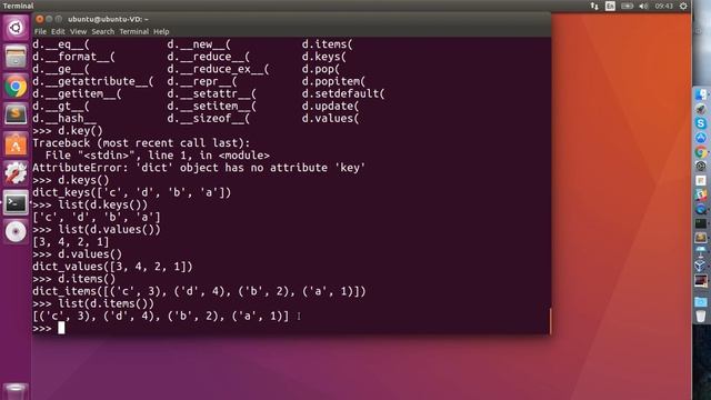 Курс по Python. 1.5 Основы. Тип данных словарь (dict) смотреть онлайн