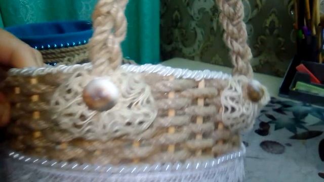 Поделки из джута. смотреть онлайн