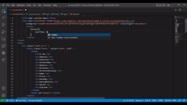 How to Display Multiple Line of Text in One Line ?? || Firestore Database List Table смотреть онлайн
