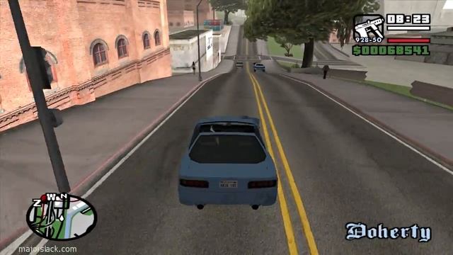 Grand Theft Auto San Andreas Walkthrough HD - Pt 60 - Toreno's Last Flight (The Easy Way to Do It) смотреть онлайн