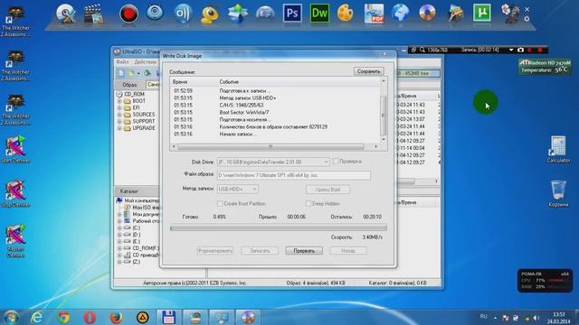 Как создать загрузочную флешку с WINDOWS xp 7, 8, 10 способа 2 смотреть онлайн