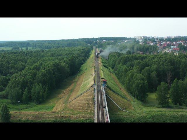 Ретропоезд. Кострома. смотреть онлайн