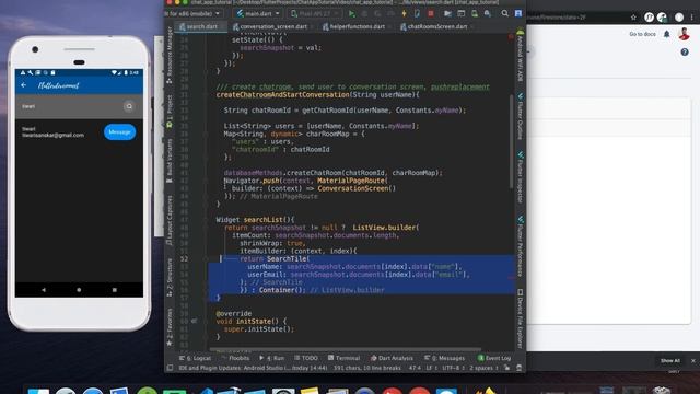 Build Flutter Chat App with Firebase Auth & Firestore Part 3/4 | Flutter Tutorial For Beginners смотреть онлайн