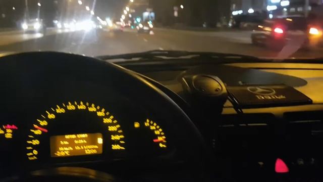 Mercedes C220 Cdi. W203 состояние - колени. Тест драйв после ремонта робота