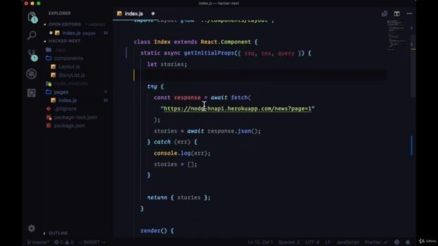 Fetching NextPage of Stories, Adding Pagination with Query Params in Next.js смотреть онлайн