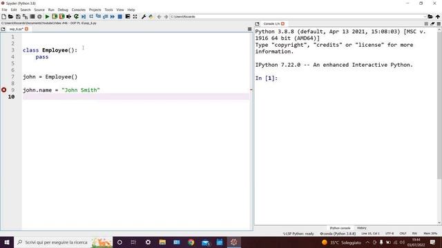 Python Tutorial #46 - Object-oriented Programming - Part. 6 смотреть онлайн