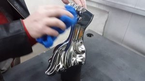 Хром эффект краска.термохром., супер простое нанесение, самое лучшее что есть на рынке.