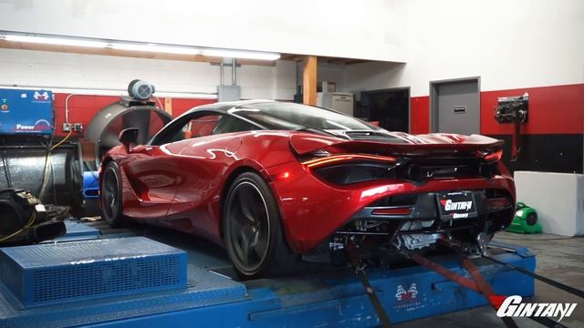 ECU Tuned McLaren 720S with Gintani Race Exhaust DESTROYS Dyno смотреть онлайн
