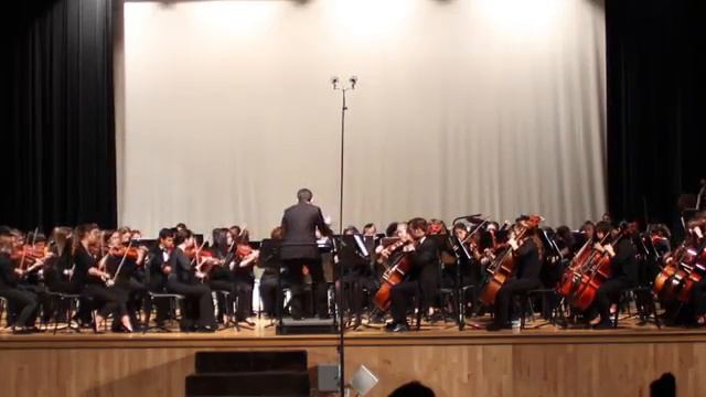 OCSA HS Symphony performs Dvořák's Symphony No 9/4th Mov at FOA District 8 MPA 2017 смотреть онлайн
