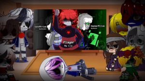 HorrorTale React To The Villain Sans Squad