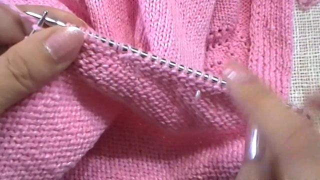 Расчет и вязание горизонтальной вытачки на цельновязанном полотне. Вытачки. Мастер-класс. смотреть онлайн