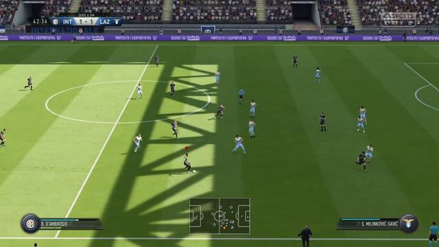 FIFA 19 | INTER vs LAZIO | SERIE A Matchday 29 PS4 смотреть онлайн
