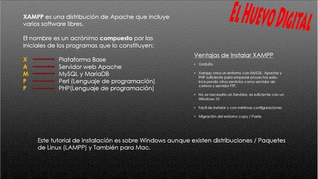 Empezando con XAMPP смотреть онлайн