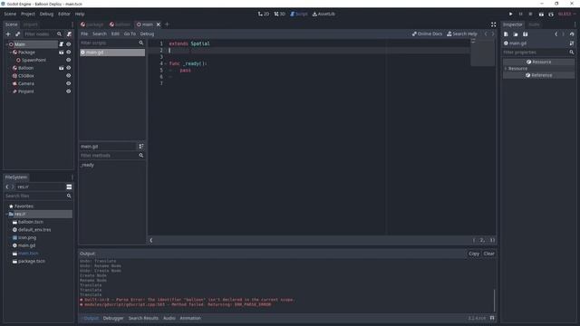 Just Cause & MGS balloon deploy mechanic in Godot смотреть онлайн