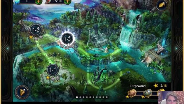 DECK HEROES Mobile/Tablet Card Battle Video Game First Look Playthrough смотреть онлайн