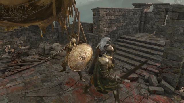 ELDEN RING NPC Fights 4 - Leyndell Knight vs Godrick Knight смотреть онлайн