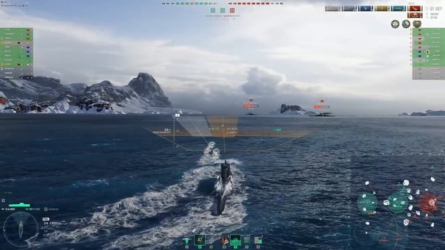 U- 2501, das U- Boot beherrscht den Gegner! - World of Warships | [Replay] [Deutsch] [60fps] смотреть онлайн