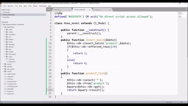 Export MySQL Data to Excel using PHPSpreadsheet in CodeIngiter смотреть онлайн