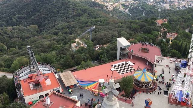 Гора Тибидабо (Tibidabo) смотреть онлайн