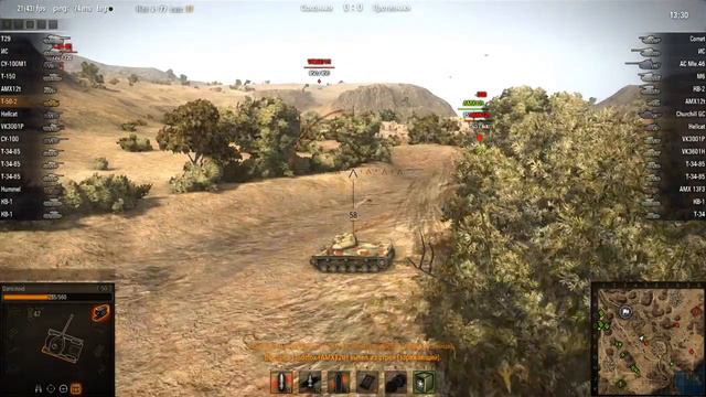 WOT: Эль-Халлуф - Т-50-2 смотреть онлайн