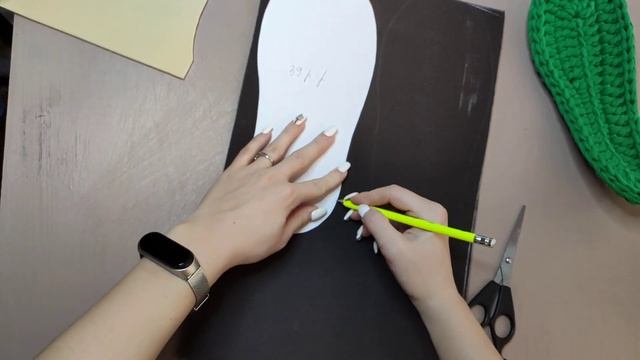 Как вырезать подошву из микропоры . Пошаговые инструкции. Шаблоны . смотреть онлайн