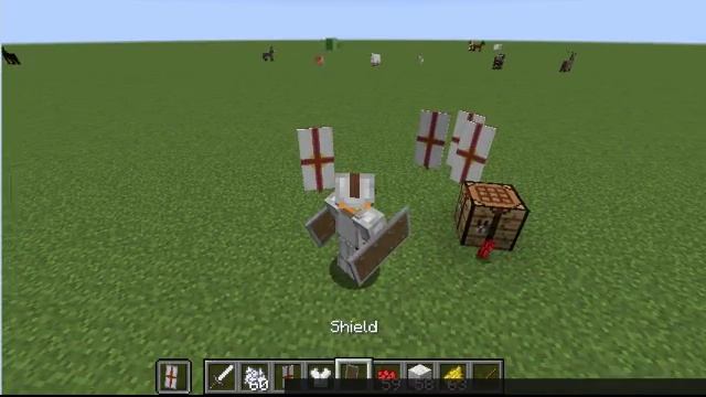 DEUS VULT: How To Make a Crusader Shield and Crusader Outfit in Minecraft смотреть онлайн