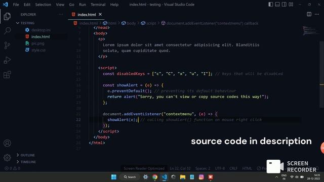 Disable Right Click, Copy, Cut & Paste using JavaScript Free source code смотреть онлайн