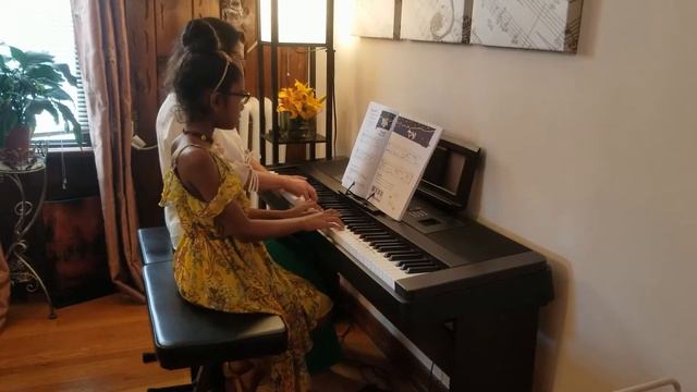 Claire performing at Summer Piano Recital, June 14th, 2020 смотреть онлайн