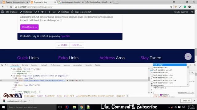 Bootstrap to WordPress Theme Development Part - 8 | How to Develop Pagination & Next, Prev for Post смотреть онлайн