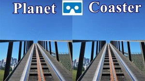 Roller Coaster 3D VR video 3D SBS VR box google cardboard