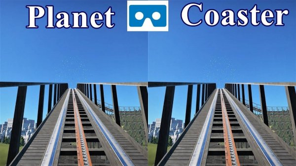 Roller Coaster 3D VR video 3D SBS VR box google cardboard
