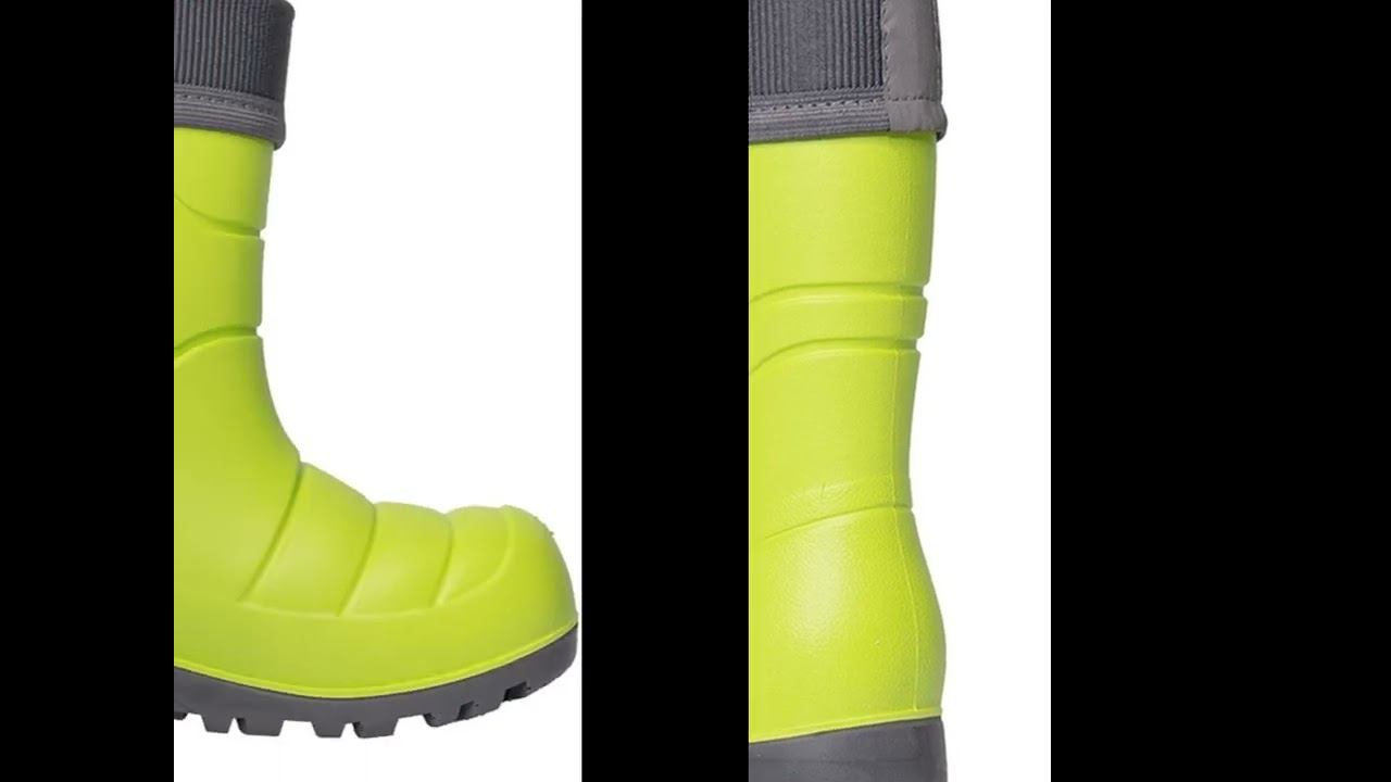Nordman, Сапоги Flash со съемным флисовым утеплителем 912-G01 (лайм) смотреть онлайн