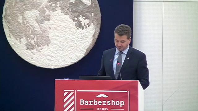 Foreign Minister Gudlaugur Thor Thordarson - Barbershop Conference 12.10.17 смотреть онлайн