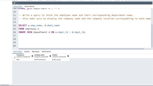 SQL JOINS Tutorial for beginners | Practice SQL Queries using JOINS - Part 2 смотреть онлайн