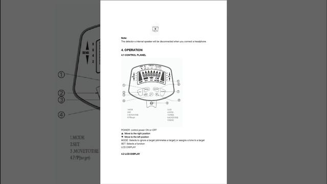 VEVOR MD-3010II Metal Detector With Waterproof Disc - English User Manual #vevor